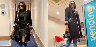 “I am flexing and balling” May Yul Edochie brags as she storms Abuja