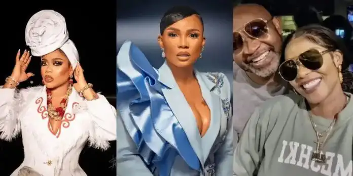 “You’re a lucky man” Toyin Lawani tells Paul Okoye in birthday message to Iyabo Ojo