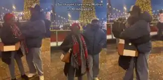 Nigerian Mum Burst Into Tears As She Reunites With Son Abroad After 10 Years (Video)