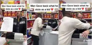 Man Returns To Shop To Give Back What He Stole There During His Childhood (Video)