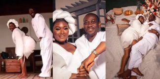 Actor Lateef Adedimeji releases love song for wife, Mo Bimpe to celebrate wedding anniversary (Video)