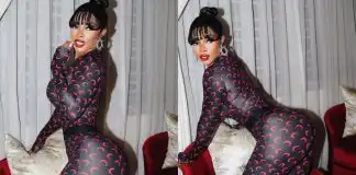 Reactions As Popular Television Host, Toke Makinwa Shows Off Her Beauty In Jumpsuit Outfit