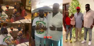 Singer Davido, Chioma and the Adeleke’s spend Christmas together in Saint Kitts (Video)