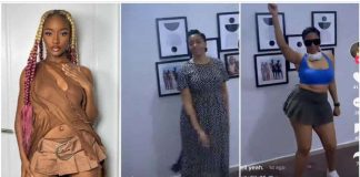 “Like Mum like Daughter” – Ayra Starr’s mum dresses in daughter’s famous mini skirt (Video)