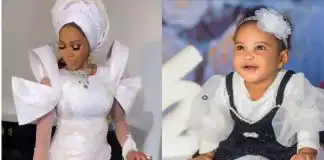 Shade Okoya’s granddaughter marks 6th months birthday