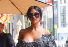 Former X Factor judge Nicole Scherzinger suffers racy wardrobe blunder as entire boob escapes from dress