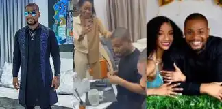 Actor Alex Ekubo allegedly reconciles with his estranged fiancé, Fancy Acholonu (Video)