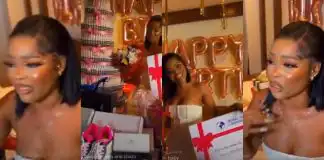 BBNaija’s Chichi breaks down in tears as she receives N2million, huge money cake and more on her 23rd birthday (Video)