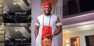 BBNaija’s Reality Star, Frodd buys himself a brand new car and house as birthday gift (Video)