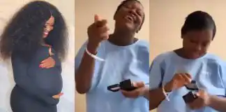 BBNaija’s Ka3na welcomes second child in the UK (Video)