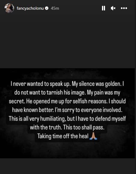 Fancy Acholonu intsastory