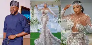 “Yeye Alara” Actor Odunlade Adekola pours sweet words on his alleged side chic, Eniola Ajao as she turns 40