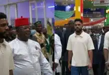 Nigerians tackle Osborn Nweze, Gov Umah’s son over newly built mall