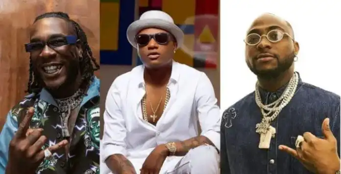 Davido, Wizkid, Burna Boy win big at 2022 AFRIMA