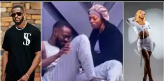 #BBTitans: “Why is your manhood hard” – Khosi quizzes Yemi as she reaches out for it, he responds -VIDEO