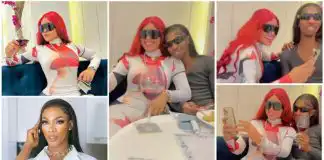 Chioma Nwaoha stirs wild comments over video of her and James Brown