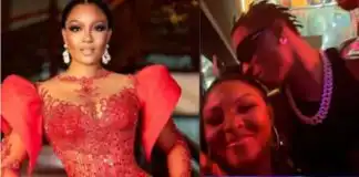 Reactions Trail The Moment Actress Osas Ighodaro Flaunts Dancing Skills As She Shares Loved-Up Video With Wizkid