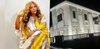 Actress Destiny Etiko marvels at the transformation of her multi-million naira mansion in Enugu