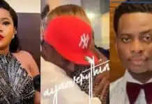 Toyin Abraham addresses backlash for deep hugging comedian, Sydney Talker