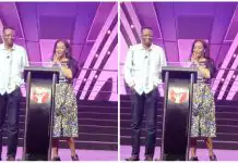 Tears, Jubilation as Sam Adeyemi, wife make surprise return to Daystar, months after relocation abroad (video)