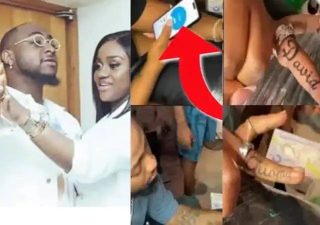 "Twins On The Way" – Reactions as Davido’s Wife, Chioma Seen Checking Menstrual Cycle App in Viral Video "Twins On The Way" – Reactions as Davido’s Wife, Chioma Seen Checking Menstrual Cycle App in Viral Video
