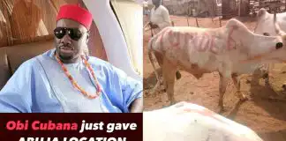 Obi Cubana donates 6 big cows to fans of Tunde Ednut in Abuja, as he marks 37th birthday today