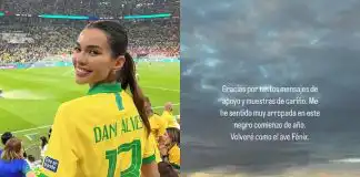 Dani Alves' wife comes to his defense after his arrest for alleged sexual abuse