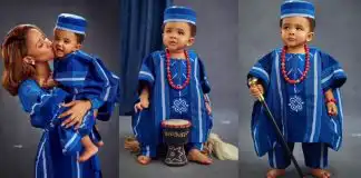 Adesua Etomi celebrates son as he turns 2
