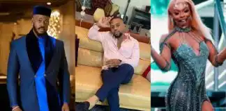#BBTitans: Moment Yemi almost traded blows with Miracle OP over Khosi (Video)