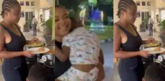 Actress Bimbo Ademoye reacts to speculations of being the mother of a boy in her video