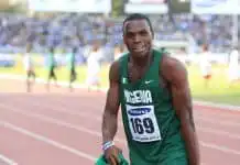 Nigerian sprinter Divine Oduduru suspended, risks six-year ban