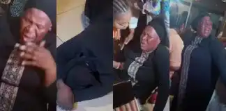 Actress Fausat Balogun faints on her birthday (Video)