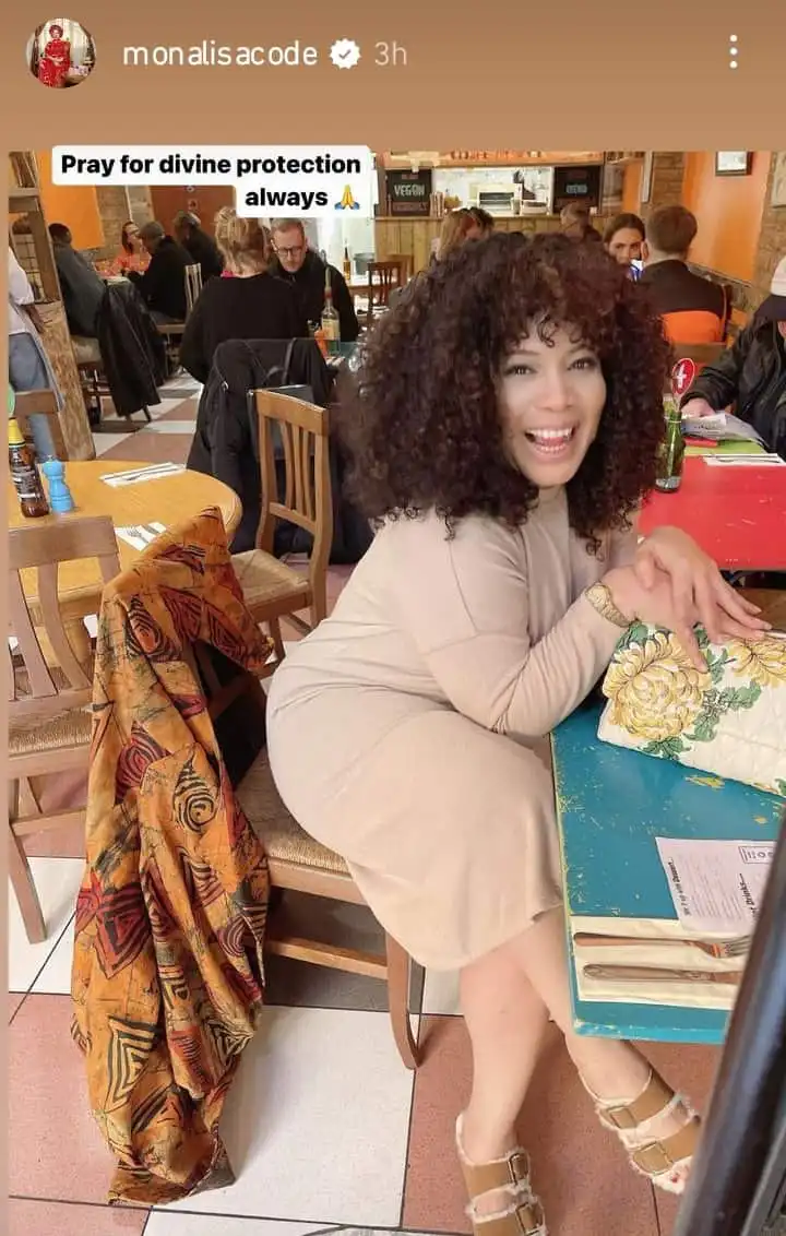 Actress Monalisa Chinda Coker recounts dining with the enemy Kemi Filani blog min