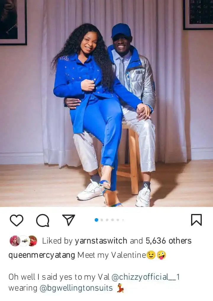 BBNaijas Queen unveils her valentine partner Kemi Filani blog min