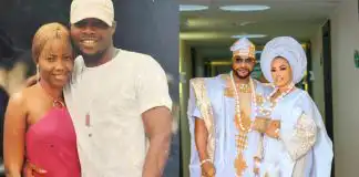 Almost 20 years into a love journey that has been through ups and downs like any other, popular Nollywood actor cum producer, Bolanle Ninalowo, and his wife, Bunmi, a successful entrepreneur, remain an item of great admiration. In a recent interview with Allure Vanguard Bolanle Ninalowo recalled how he met the love of his life, Bunmi 24 years ago and how their parents reacted to their young relationship then. He said : “Bunmi is my treasure from God. Only God can bless a man with such a jewel. I saw her in a mall 19 years ago and it’s been never to let go ever since despite our shortcomings. You can say I recognised a blessing at first sight. Our families were very supportive. Our relationship was quite similar to that of our parents, having met each other in their youth as well. They gave us their blessings and supported us whole-heartedly.