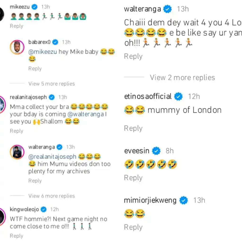 Celebrities react as Nosa Rex rocks a bra Kemi Filani blog min