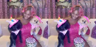 “How time flies as a mother” DJ Cuppy celebrates her dogs’ 2nd birthday