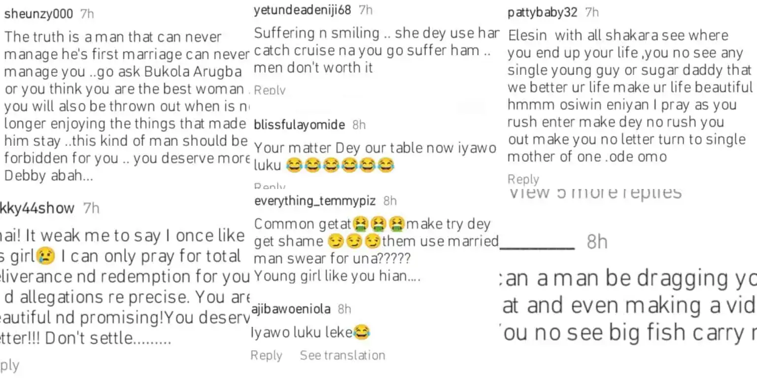 Debbie Shokoya gets dragged for allegedly getting engaged to a married man Kemi Filani blog 1536x768 1