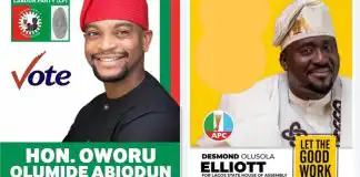 “Desmond Elliott is shaking” Celebrities drum support for actor, Olumide Oworu as he declares interest in Lagos State House of Assembly