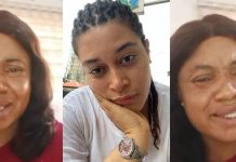 “You are the Queen of Runs and have recently aborted a baby for a married man” Drama as Aminatu Papapa and Adunni Ade fight dirty (Video)