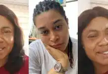 “You are the Queen of Runs and have recently aborted a baby for a married man” Drama as Aminatu Papapa and Adunni Ade fight dirty (Video)