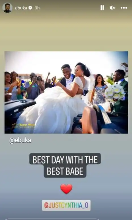 Ebuka and wify
