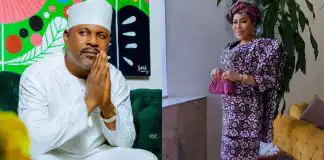 “Can’t stop loving this woman” Faithia Williams leaves fan in awe over her birthday message to ex-husband, Saidi Balogun