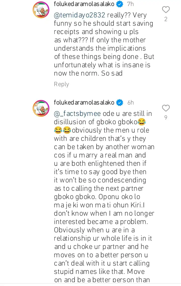 If only she understands the implications of what she is doing Foluke Daramola chides Tonto Dikeh Kemi Filani blog min 1