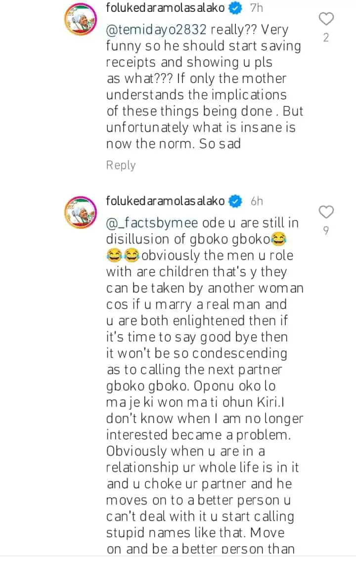 If only she understands the implications of what she is doing Foluke Daramola chides Tonto Dikeh Kemi Filani blog min