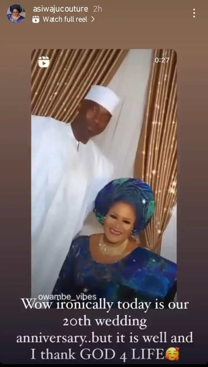 It was supposed to be our 20th wedding anniversary Funsho Adeoti Kemi Filani blog min