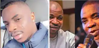 Netizens call for arrest of MC Olumo’s son for lavish spraying of new Naira on Kwam 1 amidst scarcity