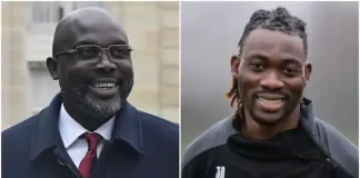 Christian Atsu: President George Weah Donates $10,000 To Footballer’s Family; Netizens Praise Him