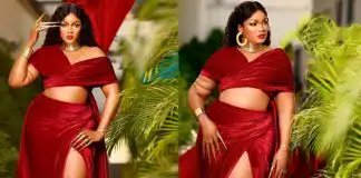 "Queens don’t need Valentine to feel loved” – Actress, Omotola Jalade gushes over herself (Photos)