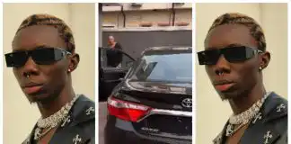 Nigerian-born rapper Emeka Akumefule, known professionally as Blaqbonez, gifted his mother a brand-new Toyota for her birthday. It is always refreshing to see celebrities who remember their roots and remain grounded in their values. Such is the case with Nigerian-born rapper Emeka, who recently made headlines for gifting his mother a brand new Toyota for her birthday. The rapper, who is currently signed to Chocolate City, took to his Instagram story, where he posted a picture of the car he got for his mother. Happy birthday, mum, he captioned it. The mother, who seemed very excited, shared the good news on her Instagram page, showering prayers on her son.